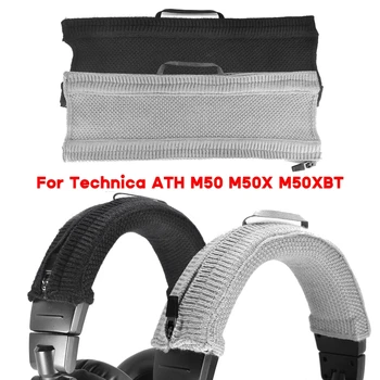 Universal pentru Căști Bandă de Acoperire pentru ATH M50 Căști Bandă Buclă Protecție Pad pe scară Largă Compatibil cu Capac Accesorii