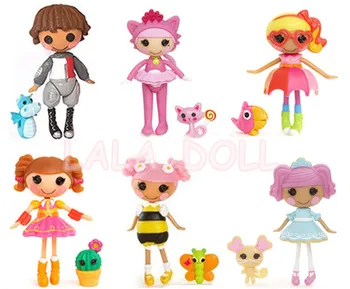 8cm păpușa Noul Mini Lalaloopsy Lala Papusa Printesa Figura Păpuși Pentru Fete Jucării pentru Copii Mini-Papusi Pentru Fete Jucării pentru Copii Cadouri