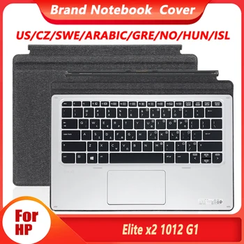 Noua Tastatură Original Pentru HP Elite x2 1012 G1 zonei de Sprijin pentru mâini Capacul tastatura Cu Touchpad Arabă cehă Israel Limba Elite x2 1012 G1