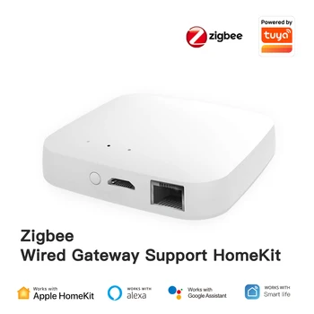Tu-te cu Fir Gateway Pentru Casa Inteligenta, Automatizari pentru Zig-bee Dispozitive Smartphone APP de Control de la Distanță Gateway pentru HomeKit