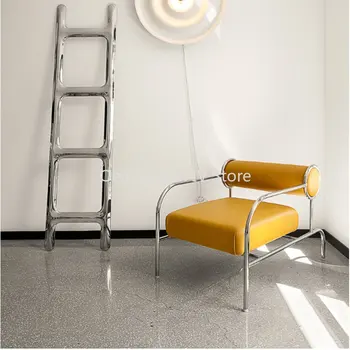 Design Living Scaune Lounge Leneș Canapea Living Relaxant Scaune Moderne Minimalist Woonkamer Stoelen Mobilier WZ50KT