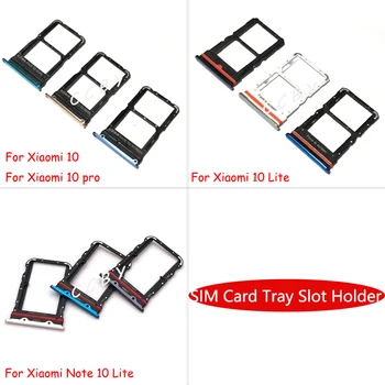 Pentru Xiaomi Lite 10 Km De Nota 10 Pro Tăvița Cartelei Sim Slot Suport De Piese De Schimb