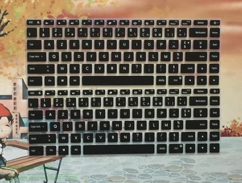 2 Bucati franceză scrisoare Washable Keyboard Capac Protector pentru Xiaomi Mi Notebook Pro 15 15.6 inch Laptop Capac de Silicon Film