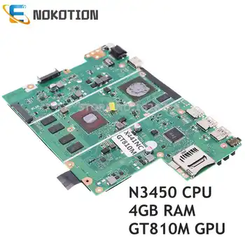 NOKOTION 60NB0E10-MB1220 PLACA de baza Pentru ASUS X441NA X441NC Laptop Placa de baza N3450 CPU 4G RAM+GPU GT810M