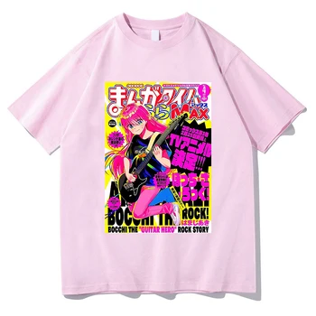 Anime rock tricouri Femei Tricouri din Bumbac Topuri Primăvara și Vara Grafic de Moda Haine Casual