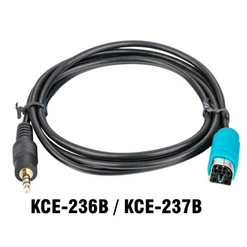 3.5 mm Aux Conexiune prin Cablu Adaptor Audio pentru ALPINE KCE-236B CDA-9884 CDA-9886M MP3/ KCE-237B