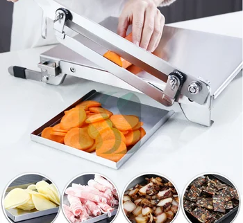 Mașină De Feliat Uz Casnic Manual Coaste De Carne Slicer Gadget Mașină De Tocat Carne Slicer Tocat Medicina Chineză Feliatoare Fân Cutter