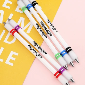 E7 Luminos Rotativ Pen Filare Pixuri de Jocuri Pen Deget de Rotație Pen Jocuri Truc Stilou cu Pix Rezerve de Rotație Pen