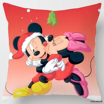 Minunat Mickey Minnie Design de Decorațiuni interioare Pernă Acoperă Card Disney Imprimare Dormitor Canapea Pernă pentru Copii