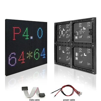 De Vânzare la cald P4 LED-uri de Interior Plin de Culoare Modulul 256x256mm RGB 64x64 Pixeli 32 de scanare HUB75E Port de Înaltă Definiție cu Led Panouri Pentru Pereti