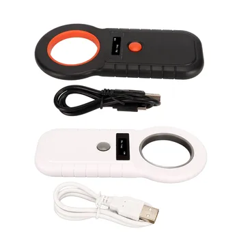 Cititor RFID Portabil La 134,2 Khz 125Khz Portabil Animal Microcip Scanner Cititor de Tag-ul pentru ISO 11784 11785 FDX‑B EMID