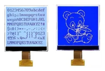 24PIN SPI COG 128128 Ecran LCD ST7571 Conduce IC Paralel/IIC Interfață Alb/Albastru lumina de Fundal