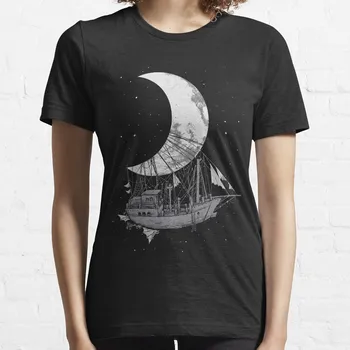 Luna Nava T-Shirt haine de Femeie t-shirt pentru femei graphic teuri amuzant