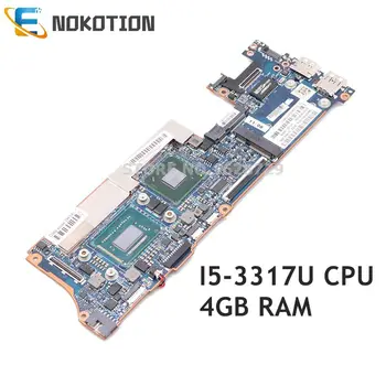 NOKOTION 689957-001 689957-501 pentru HP Spectre XT13 XT 13-2000 laptop placa de baza VCU01 LA-8554P SR0N8 I5-3317U CPU 4GB RAM