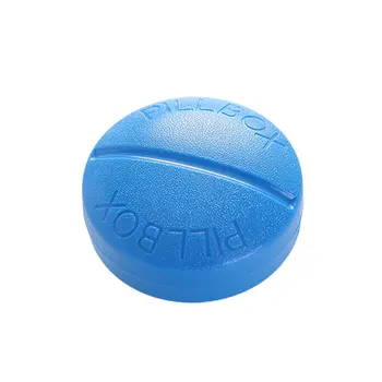Portabil Mini Pilula Cutie de Depozitare Praf-dovada de Vitamine și Medicamente Dozator de Medicina de Origine Container de Depozitare