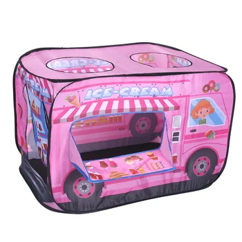 Camion de inghetata Copiii se Joacă Cort Pliabil Interior și Exterior de joaca pentru Copii mici, Băieți și Fete