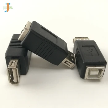 300pcs/lot 2.0 Tip B de sex Feminin De Tip A /tip B Pentru TypeB Masculin /Usb-B La USB / USB-A-B Masculin Adaptor