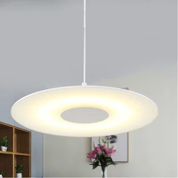 Whit Extravagante Moderne Luminile LED pentru Sala de Mese Bar Club Dia490mm 24W Decor Acasă Lampă Candelabru de Fixare