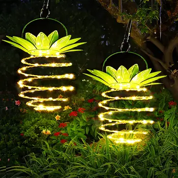 YUSHILED Nou Solare de Grădină în aer liber de Lumină cu LED-uri Impermeabil Șir de Ananas Felinare Pentru Curte Decoratiuni de Vacanță