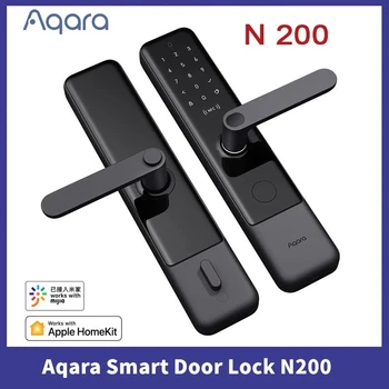 Aqara N200 Inteligent Usa de Blocare de Amprente Încuietori pentru Uși Parola Bluetooth NFC Debloca Smart Lock Lucra Cu HomeKit Mijia Smart Home