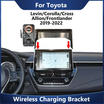 Masina De Titularul De Telefon Mobil Pentru Toyota Corolla Levin Cruce Transmisiile Frontlander Încărcător Wireless Ecran Fixat Suportul De Bază Accesorii