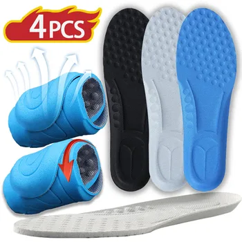 4Ppcs Branțuri pentru Pantofi Unic Deodorant Respirabil Perna Sport Funcționare Branțuri pentru Om Femeile Ortopedice Spuma de Memorie Pantofi Unic