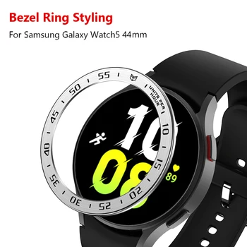 Rama Inel din Oțel Inoxidabil Acoperire Pentru Samsung Galaxy watch 5 Pro 45mm Caz de Protecție de Metal Cadru Caz Viteza Protector Shell Nou