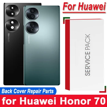 Nou Original Locuințe din Spate Pentru Huawei Honor 70 Capac Spate Baterie Usa de Sticla FNE-AN00, FNE-NX9 din Spate Caz cu Lentilă aparat de Fotografiat