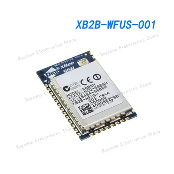 XB2B-WFUS-001 WiFi 802.11 b/g/n Transceiver Module 2.4 GHz Antena Nu este Inclus, U. FL Montare pe Suprafață