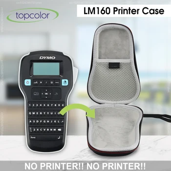 Imprimantă portabilă Caz pentru Dymo LabelManager LM160 Imprimantă de Etichete Caz Dymo LM160 Printer Sac Impermeabil rezistent la Șocuri Caz cu Bandă
