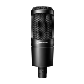 AT2020 Condensator Cardioid Microfon Profesional pentru Proiect/Home Aplicatii de Studio Microfon Pentru Înregistrarea de Jocuri Cântând Live