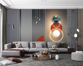 beibehang papel de parede Personalizate Dormitor Modern, Living Marmură Noul Stil Chinezesc Combinație Tapet de Fundal
