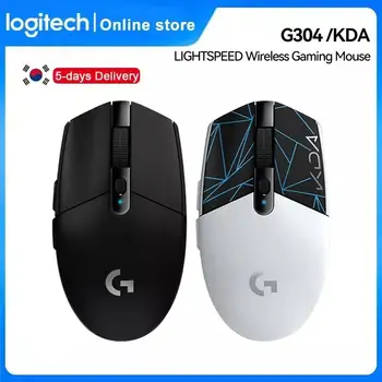 Logitech G304 KDA LIGHTSPEED Wireless Gaming Mouse 6 Butoane Programabile 12000DPI Reglabil Șoareci Optice Pentru LOL PUBG Fortnite
