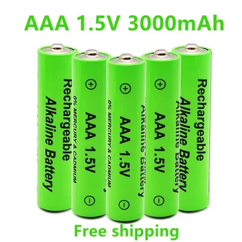 2-20buc 1.5 V AAA baterie de 3000mAh baterie Reîncărcabilă NI-MH 1.5 V AAA baterii pentru Ceasuri de soareci calculatoare jucării atât pe+transport gratuit