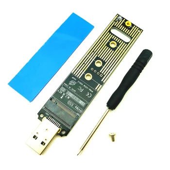 NVME USB Adaptor M. 2 NVMe la USB 3.1 SSD Adaptor de 10Gb USB3.1 Gen 2 pentru Samsung 970 960 Pentru Intel M2 NVMe 2230 2242 2260 2280 SSD