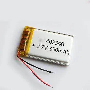 2/5/10/20 Buc 3.7 V 350mAh 402540 Litiu Ion Polimer Baterie 2.0 mm Conector JST