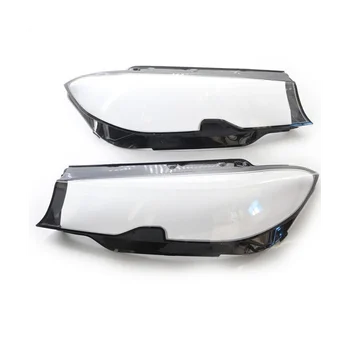 Drept Cap de Lumină Lampă Lentila Far Dust Cover Capac pentru Faruri pentru BMW Seria 3 320I 325I 330I G20 2019 2020