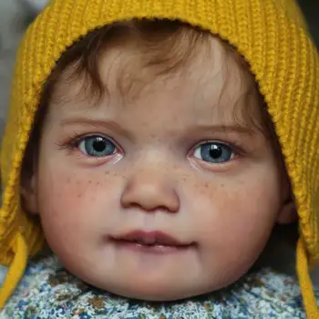 26 Inch Renăscut Baby Accesorii DIY Gol Kit Cu Corpul Ochii 65 CM Mare de Grăsime Proaspete de Culoare Vinil Moale Nevopsite Neterminate Papusa Parte