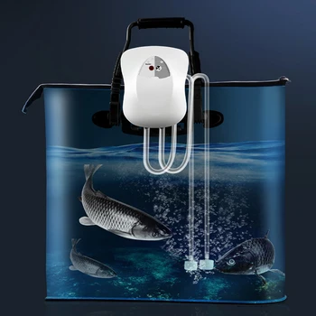 30h/40h Rezistenta Acvariu de Oxigen Pompa Compresor Rezervor de Pește de Încărcare USB Portabil Mic Evacuare Ultra Silențios în aer liber, Pescuit