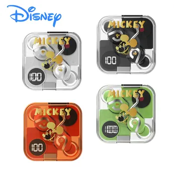 Disney Mickey Minnie TWS Wireless Bluetooth 5.2 Cască de Reducere a Zgomotului de Jocuri Sport, Căști cu Microfon, Căști Fanii Cadou