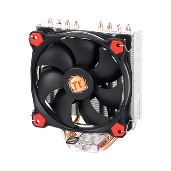 Thermaltake CPU Răcitorului de Aer de 120mm Red LED Fan Hidraulice Rulment 4Direct Contact Heatpipes din Aluminiu Fin pentru Intel LGA1151/AMD AM4
