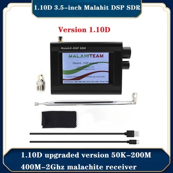 1.10 D Versiunea 3.5 Inch Pentru Malahit-DSP DST 50K-200M 400M-2Ghz Malachit Receptor UHF SUNT SSB NFM WFM Receptor pe unde Scurte