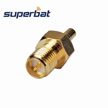 Superbat 5pcs SMA-CRC9 Adaptor RP-SMA Female să CRC9 de sex Masculin Direct placat cu Aur Conector Coaxial RF