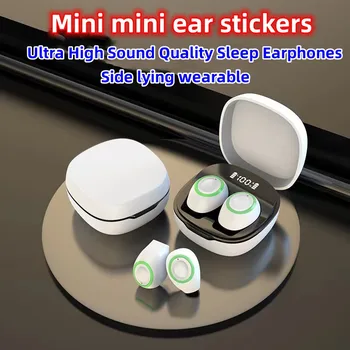 MINI24 Bluetooth setul cu Cască fără Fir Invizibil Super Mici, Căști de Reducere a Zgomotului de Somn Pavilioane Sunet de Înaltă Calitate Căști