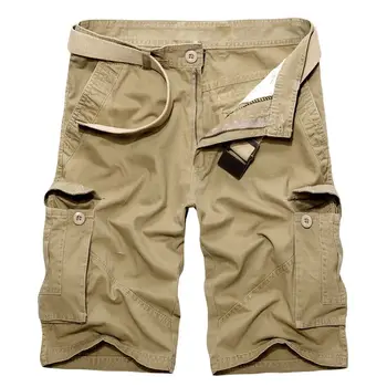 2022 New Sosire Pantaloni Barbati Casual Militare Pantaloni Scurți De Moda Homme De Bumbac Vrac Haine De Calitate Tactice Pantaloni Scurti NoBelt