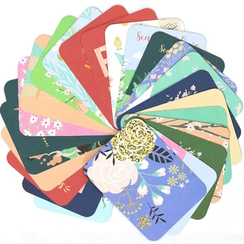 Creative Calea Carton Jurnalizare Carduri Dublă față-Verso Imprimare Meserii DIY Scrapbooking Proiect Album Jurnalul Card Ornamente