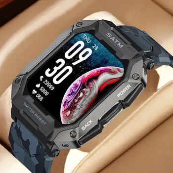 SH010 Ceas Inteligent Pentru Bărbați Bluetooth Ecran Tactil Complet Impermeabil Ceasuri Sport Fitness Smartwatch Om Relogio Masculino