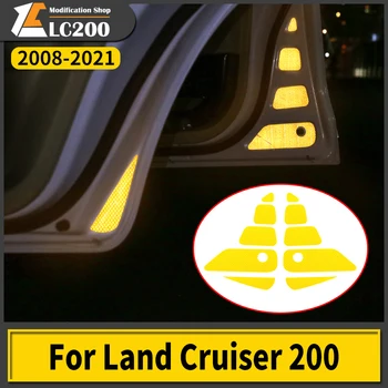 Pentru Land Cruiser 200 Portiera Reflectorizant de Avertizare Autocolante LC200 Modificarea Accesorii caroserie Anti-Coliziune Sfaturi de Siguranță