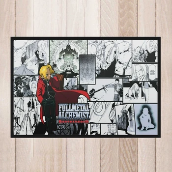 Fullmetal Alchemist Anime Poster Japoneze Desene Animate Seriale Tv Panza Poster De Arta De Imprimare De Decorare Acasă Pictura Pe Perete (Fara Rama)