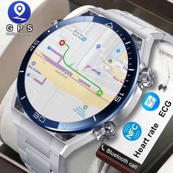 2023 Noi NFC ECG+PPG apelare Bluetooth Smartwatch GPS Tracker de Miscare Bratara Fitness Pentru Huawei Ceasuri Ultimate Ceas Inteligent Bărbați
